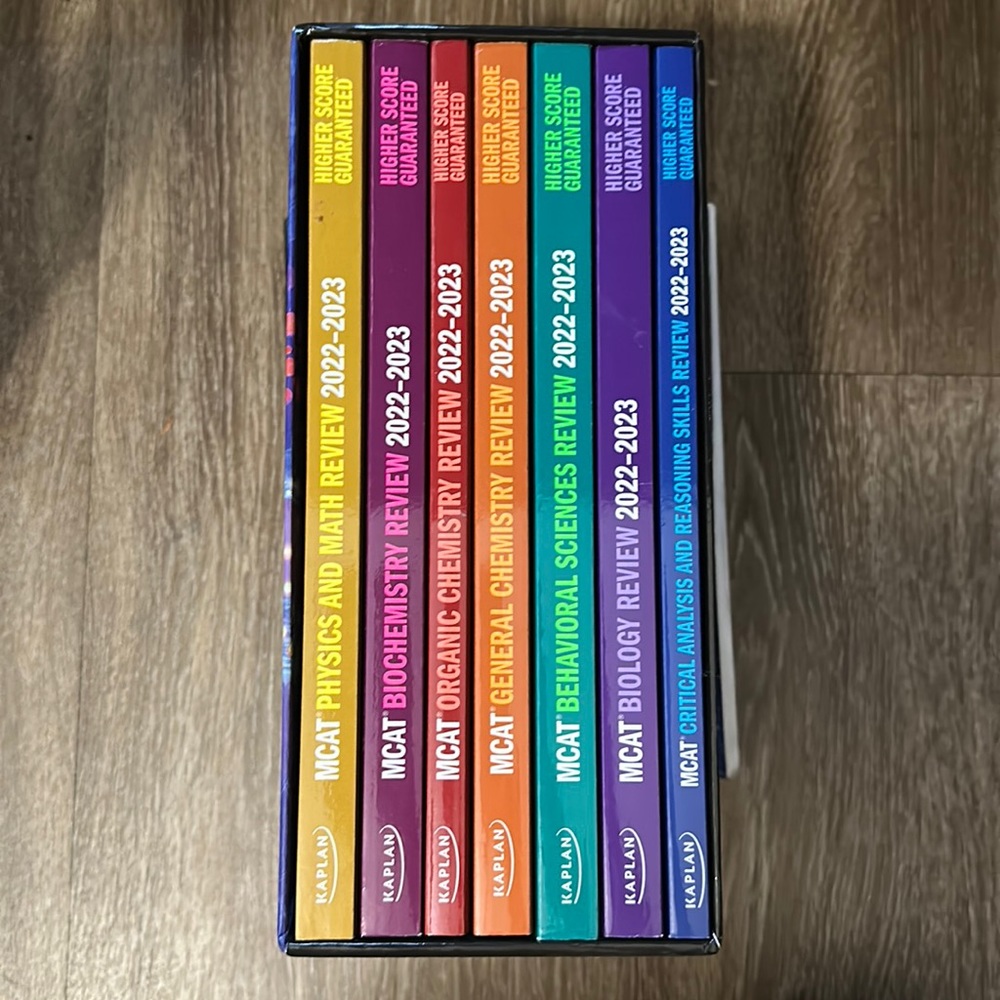 MCAT Books and Flashcards
